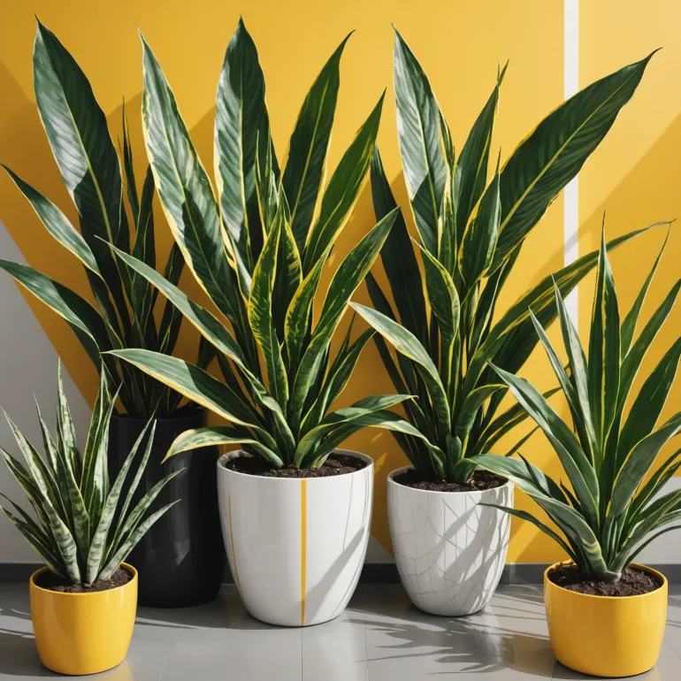 Сансевиерия с жёлтой каймой: яркое украшение вашего интерьера и сада