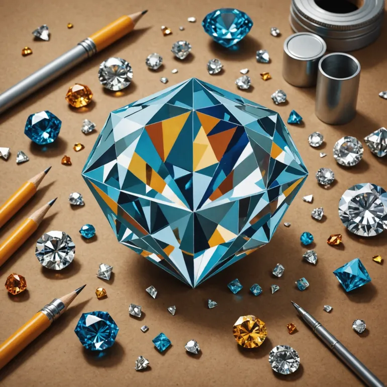 Как сделать ромб из картона: для поделок